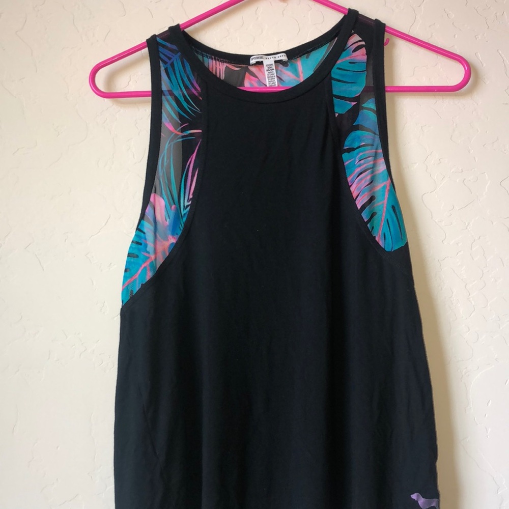 victoria’s secret pink floral tank!